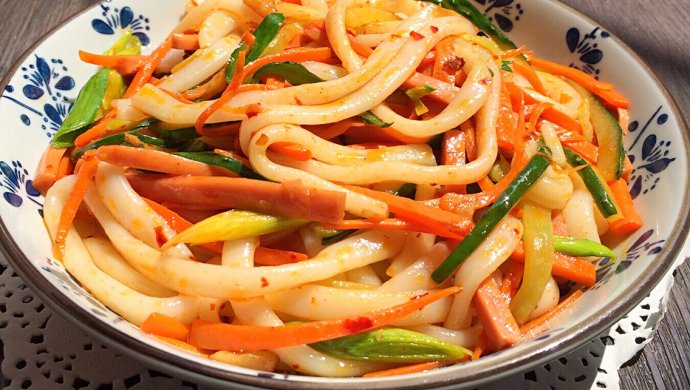 三丝炒土豆粉