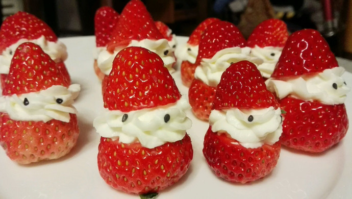 圣诞爷爷聚会 草莓蛋糕