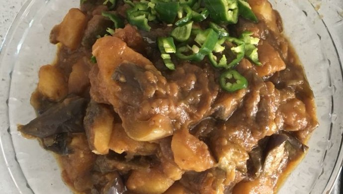 土豆炖茄子