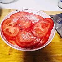 #一道菜表白豆果美食#极致简单的糖拌西红柿的做法图解1