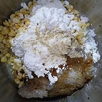 玉米虾饼的做法图解6