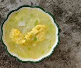 #米饭最强CP#白菜鸡蛋汤的做法