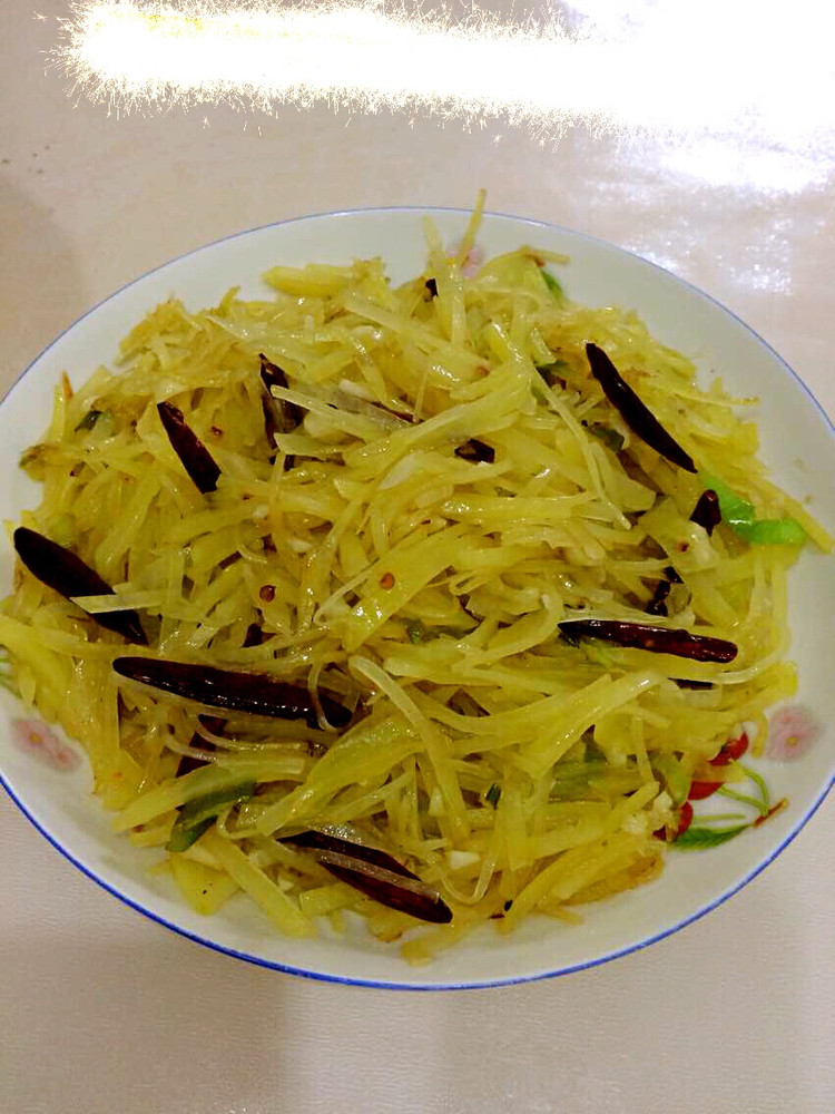 树椒土豆丝的做法