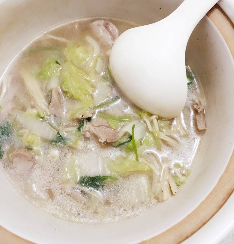 羊肉白菜汤_藏书羊肉