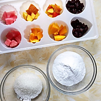 #童年不同样，美食有花样#自制水果果冻的做法图解3