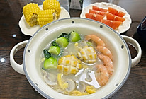家庭版海鲜疙瘩汤的做法