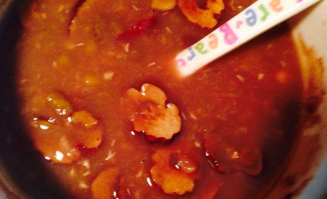 祛湿清热薏仁红豆绿豆粥