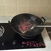 牛肉炒酸豆角的做法图解2