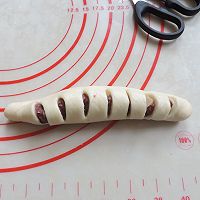 豆沙面包卷的做法图解7