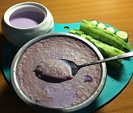 紫薯燕麦牛奶（寝室学生党）的做法