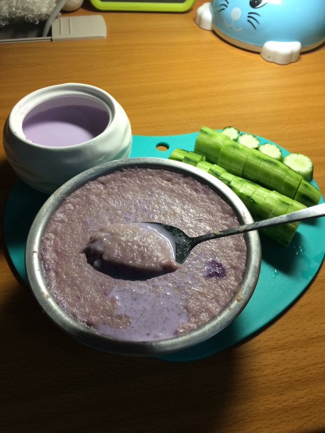 紫薯燕麦牛奶（寝室学生党）的做法