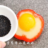 彩椒煎蛋  宝宝健康食谱的做法图解5