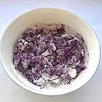 奶香紫薯饼的做法图解6