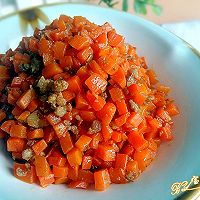 小炒肉末胡萝卜 ，儿童营养餐的做法图解13