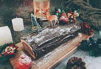 圣诞树桩蛋糕卷couss卡士烤箱750a试用反馈的做法