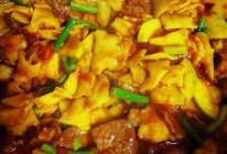 牛肉炒面片的做法