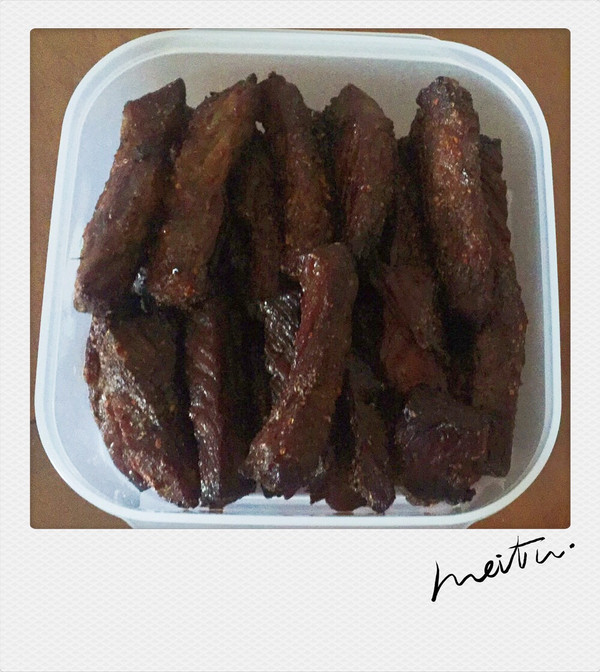 烤箱手撕牛肉干