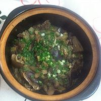 茄子咸鱼砂锅煲的做法图解7