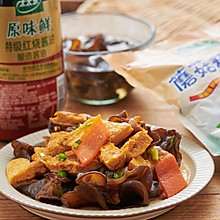 #圣诞美食 蛋糕焖木耳