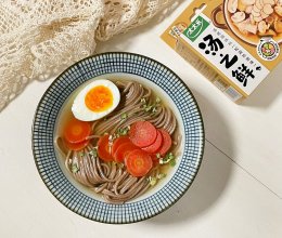 #轻食季怎么吃#低脂菌菇荞麦汤面的做法