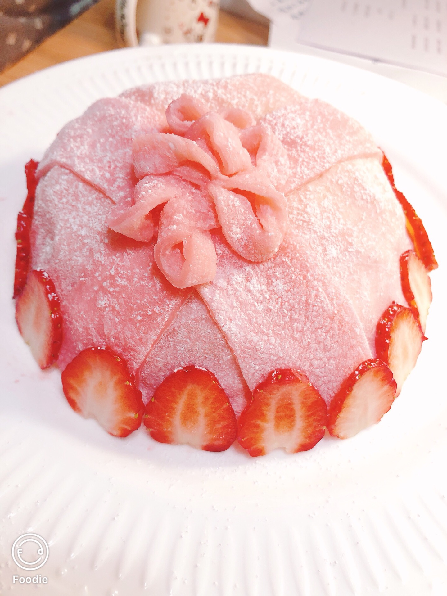 Strawberry cake