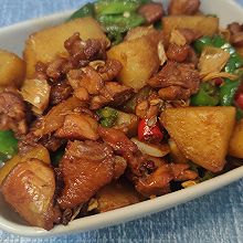 黄焖辣子鸡土豆