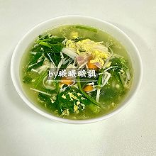 菠菜火腿汤