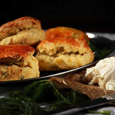 莳萝酸奶油司康Dill Sour Cream Scone