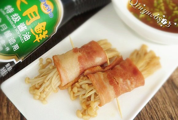 培根卷金针菇