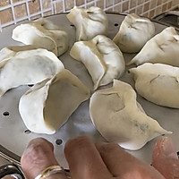 #金龙鱼橄榄油调和油520美食菜谱#猪肉韭菜大蒸饺的做法图解11