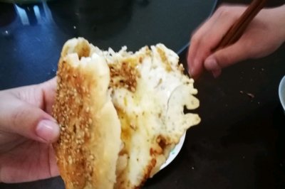 椒盐麻酱烧饼