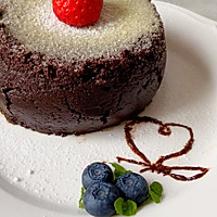 #本周热榜#巧克力熔岩蛋糕的做法图解12