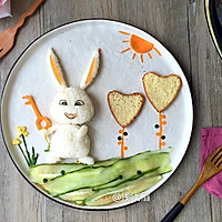 爱宠兔子饭团#铁釜烧饭就是香#的做法图解11