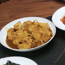 大葱烧豆腐