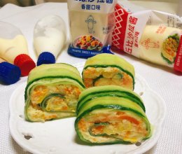 清爽黄瓜卷土豆泥沙拉的做法