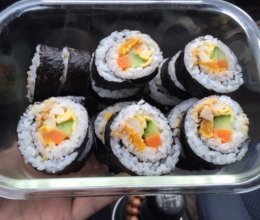 秘制美味速成早餐寿司的做法