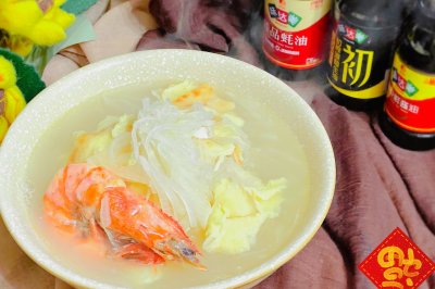 萝卜鲜虾汤