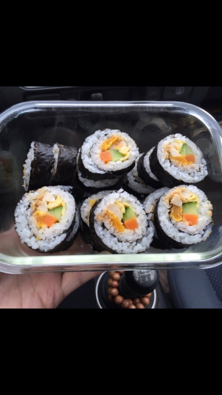 秘制美味速成早餐寿司的做法