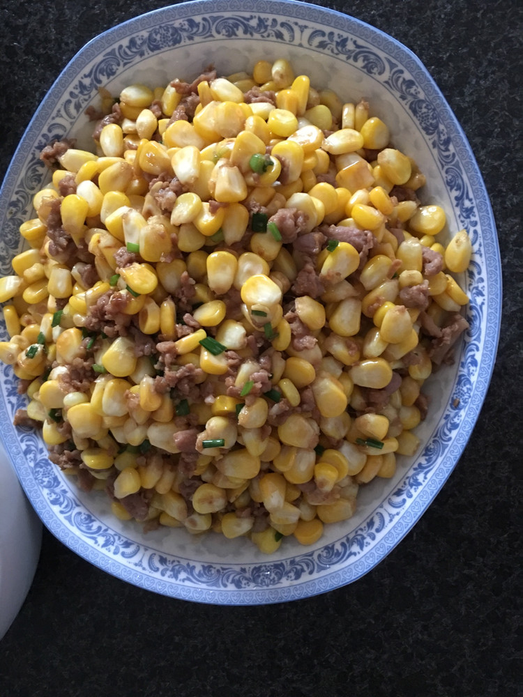 碎肉玉米的做法