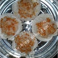 金银蒜粉丝蒸扇贝的做法图解8