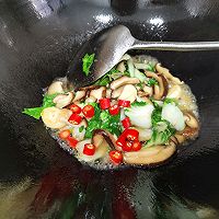 青菜炒香菇的做法图解7