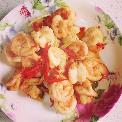 油爆大虾