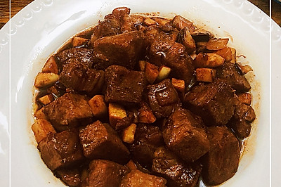 一口一粒超满足的杏鲍菇牛肉粒