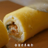 宝宝辅食-蔬菜鱼肉蛋卷的做法图解19