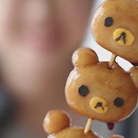 2分钟学会易烊千玺最爱的轻松熊丸子，赶紧get起来~~~的做法图解7