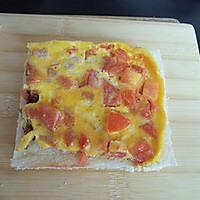 火腿番茄蛋三明治——爱心营养早餐的做法图解10