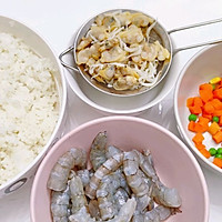 海鲜炒饭的做法图解1