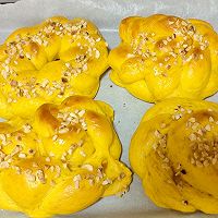 南瓜榛子碎面包的做法图解12