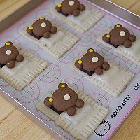 #2021亲子烘焙组——“焙”感幸福# 小熊巧克力千层饼干的做法图解8
