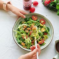 #丘比小能手料理课堂#低脂低卡柠檬鸡肉蔬菜沙拉的做法图解8